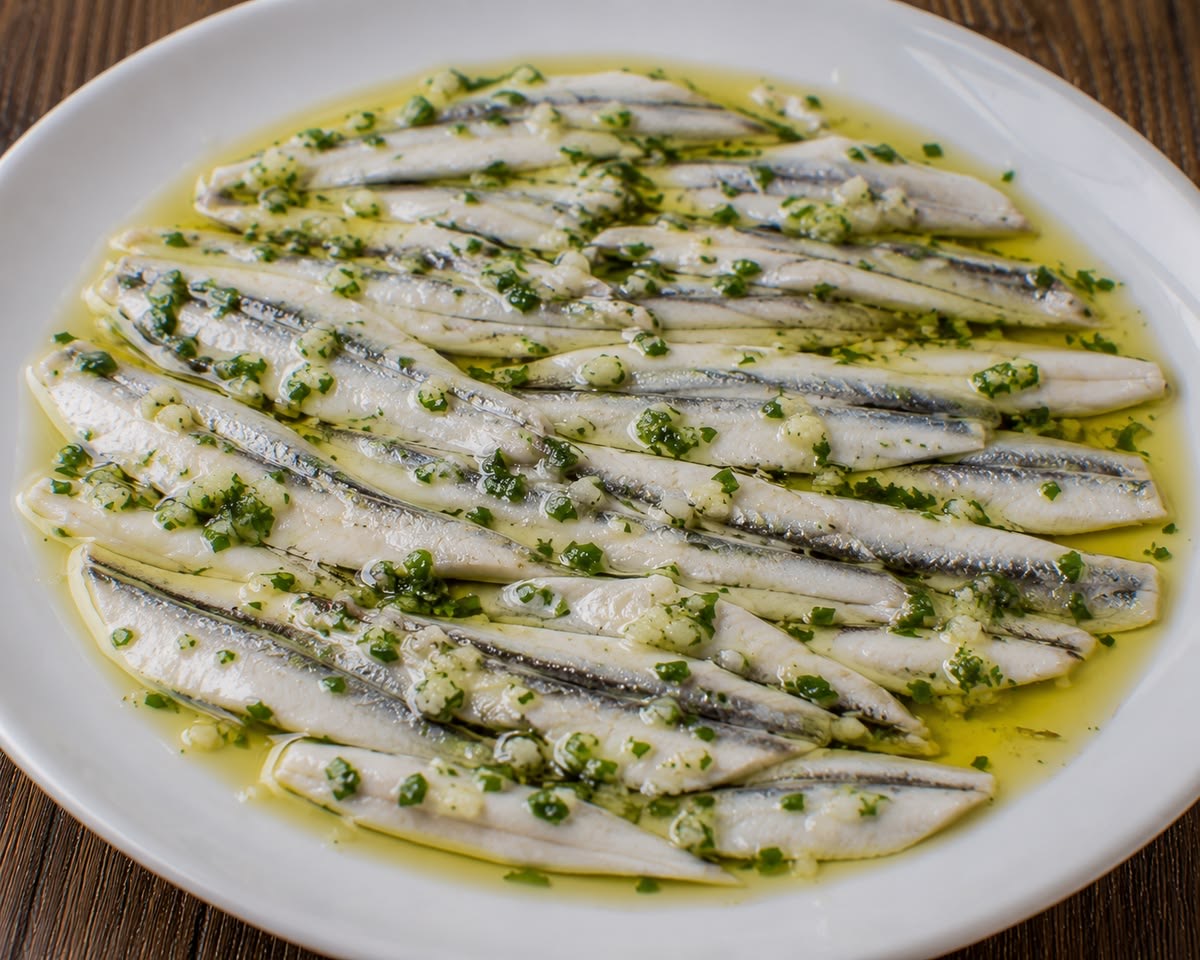 Boquerones en vinagre