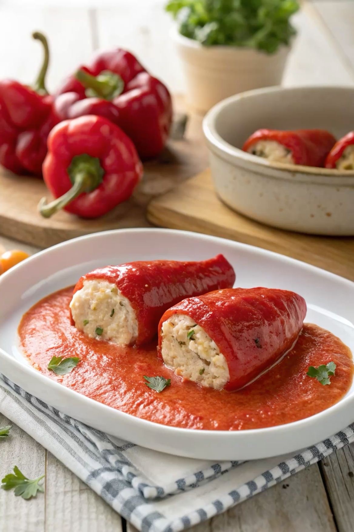 Pimientos del piquillo rellenos